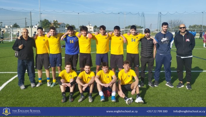 The English School Boys Shine in Nicosia Private Schools Futsal Tournament